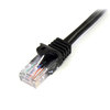 Startech.Com 10ft Black Cat5e Snagless UTP Patch Cable 45PATCH10BK